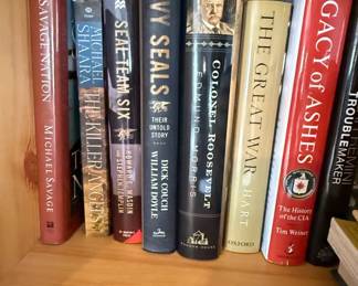 Collection of NonFiction Books on Military History and Espionage