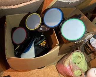 Xbox Guitar Hero and Rock Band Game Bundle 