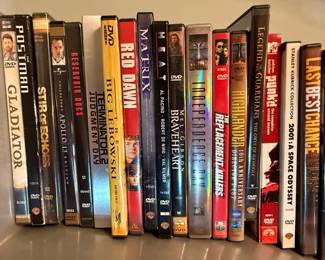 Collection of Harry Potter, Roughnecks, Band of Brothers, and other popular DVDs or Blurays second image