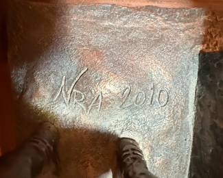 NRA Bill of Rights Amendment II Statue by Gregory D. Louden