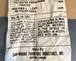 Sam Moore Furniture Industries Wingback Armchair