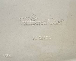 The Pampered Chef Cranberry Deep Covered Baker