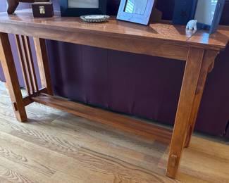 Arts and Crafts Mission Oak Table Set