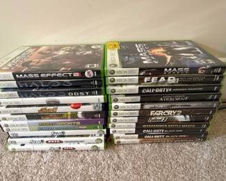 Xbox Video Game Collection