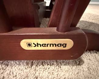 Shermag Glider Rocker and Ottoman Set 