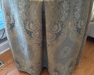 Pierre Deux French Country Armchair with Matching Tablecloth