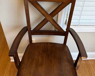 World Market Verona Trestle Dining Table Set with Bench and Chairs