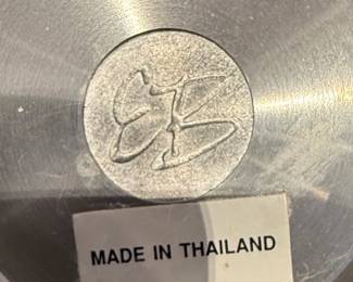 Pewter Baby Cup with Animal Handle 