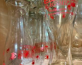 Phillips Flagship Restaurant Crab Glasses