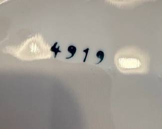 Vintage GailstynSutton HandPainted Turkey Serving Platter 