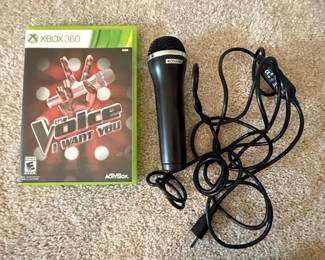 The Voice I Want You  Xbox Game with Microphone