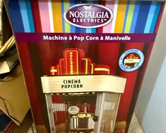 Nostalgia Electrics Hollywood Cinema Popcorn Machine