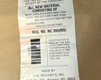 H.M. Richards, Inc. Sofa Set