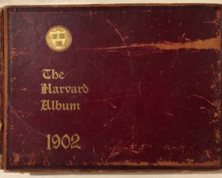 Antique Book The Harvard Album 1902, Harvard University Memorabilia