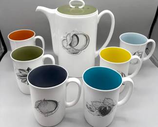 Susie Cooper Coffee Set