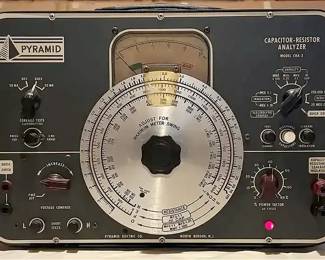 Vintage Pyramid CapacitorResistor Analyzer