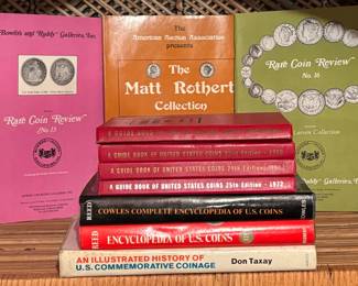 Coin collecting books