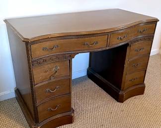 Vintage Kneehole Desk