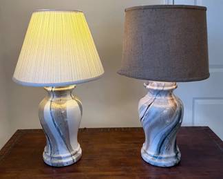 Marble Ceramic Lamps
