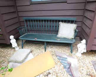 VINTAGE DEACONS BENCJH