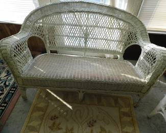 WICKER SOFA