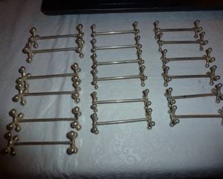 VINTAGE SILVER PLATE KNIFE RESTS