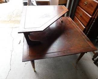 VINTAGE MCM LANE TIER TABLE NEEDS WORK