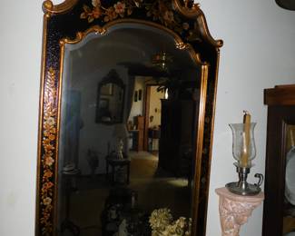 ITALIAN ROCOCO GILT MIRROR 1 OF 2