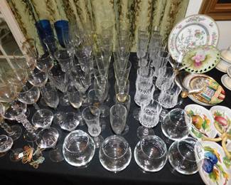 GLASSWARE & CRYSTAL