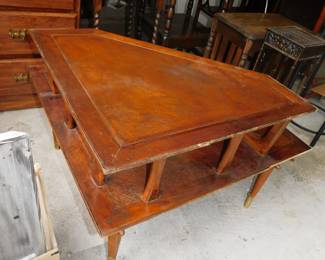 VINTAGE MCM LANE TIER TABLE NEEDS WORK