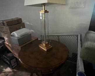 HIGHER END TABLE LAMPS AND NICE SIDE TABLES...