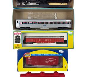 HO LOT 5 Train Cars Passenger Freight Coca-Cola Tanker Coke
