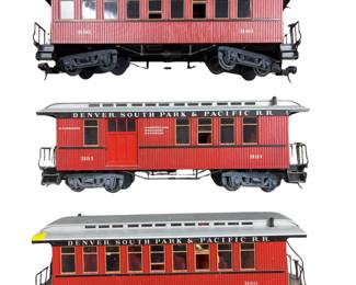 G LGB Denver South Park Pacific Passenger Cars
