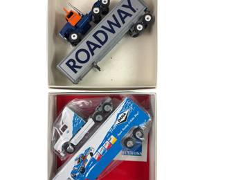 Diecast Metal Winross Semi Tractor Trailer Truck Roadway Dana Racing