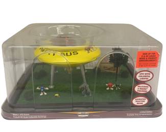 HO Menards M&Ms UFO Party Bus 279-6916 New Scenery Building