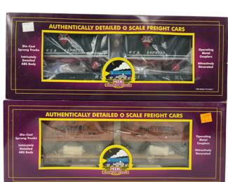 O27 MTH CN Flat PUP 662993 98696 RailWay Piggy Back