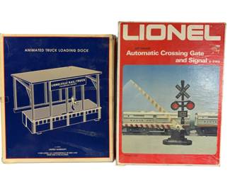 O27 Lionel Truck Loading Dock Crossing Gate Signal