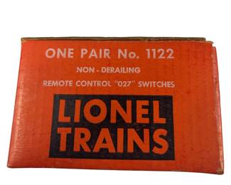 O27 Lionel Pair Switches 1122 Remote Control Track