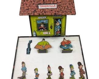 O27 Toonerville Waiting Room 1986 Release 8 Figurines