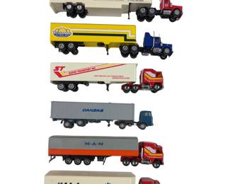 HO Semi Trucks Tractor Trailers