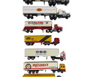 HO Semi Trucks Tractor Trailers