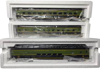 70' MTH Rail King Vista Dome Sleeper Diner Set