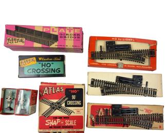 HO Atlas Switches Track Bridge 90 Crossing Signals