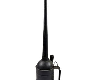 Oil Can Vintage Missing Cap Spout Cut Short