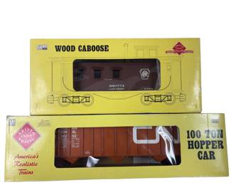 G Aristo Craft Wooden Caboose Hopper ART 41412P ART 82109