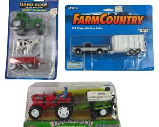 ERTL Farm Country Tootsie Toy Tractor Farm World Tractor Trailer