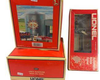 O27 Lionel Banjo Signal Gasoline Wide Oil Tank Linex Tall Oil Tank