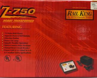 Rail King Z-750 Hobby Transformer 75 Watt Horn Bell