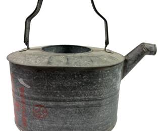 New York Central Water Metal Can