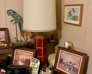 RETRO LAMP-HAVE 2, VINTAGE DUCK CALLS